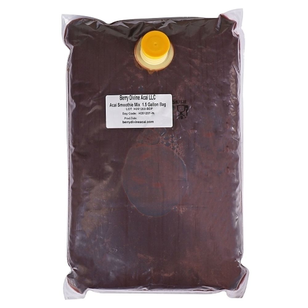 Berry Divine Organic Acai Blend, 1.5 Gallon -- 2 Per Case