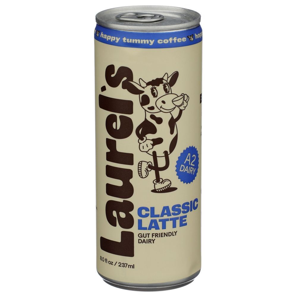 Laurel's Classic Latte, 8 Fluid Ounce -- 12 Per Case