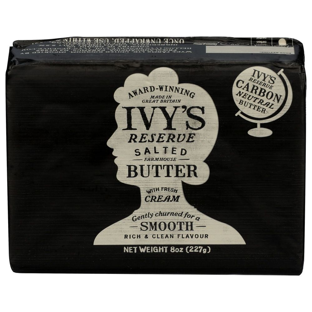 Ivy's Reserve Salted Butter, 8 Ounce -- 20 Per Case