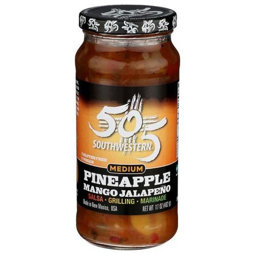505 Southwestern Hatch Valley Medium Pineapple Mango Jalapeno Salsa, 17 Ounce -- 12 Per Case