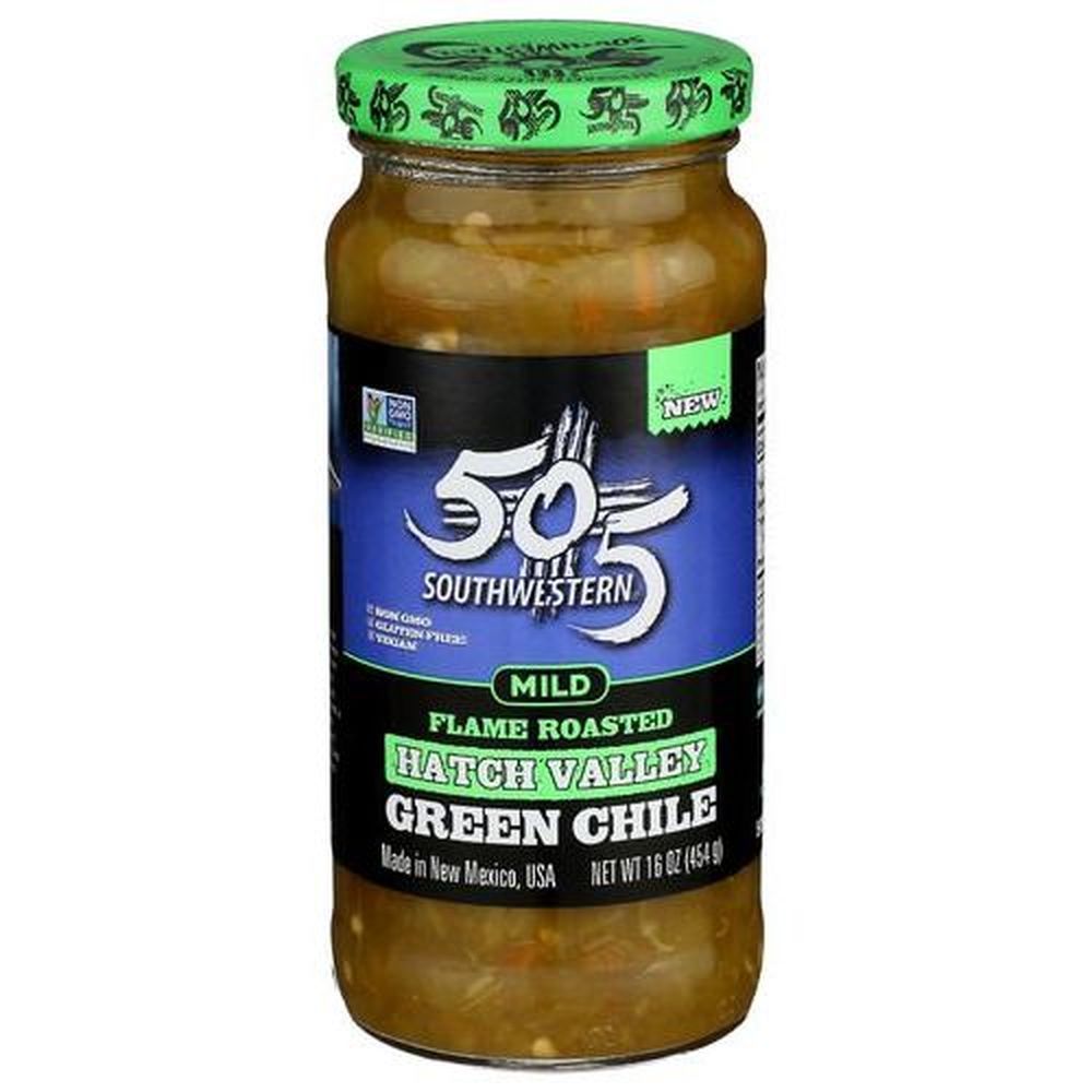 505 Southwestern Hatch Valley Mild Roasted Green Chile, 16 Ounce -- 12 Per Case