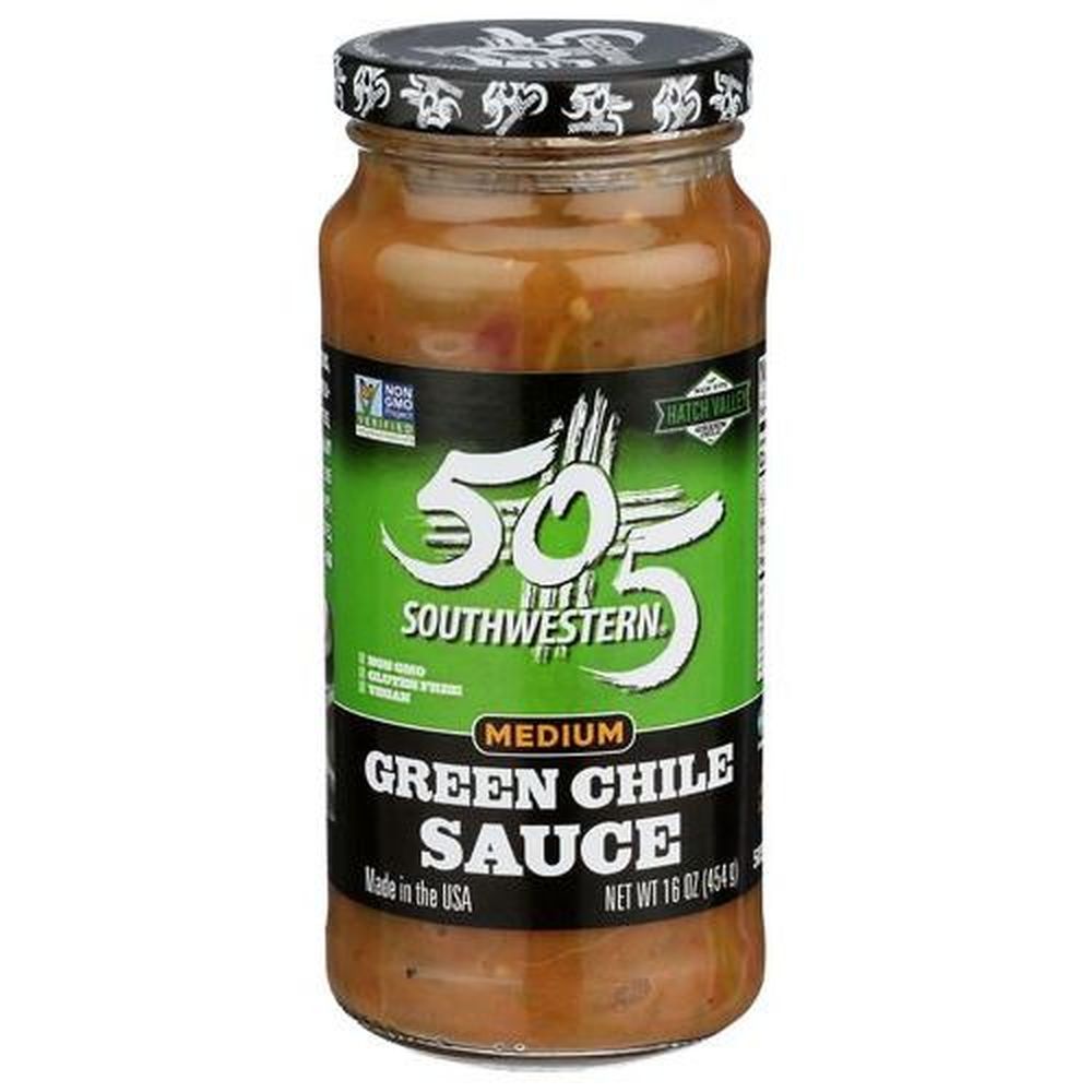 505 Southwestern Hatch Valley Medium Green Chile Sauce, 16 Ounce -- 12 Per Case