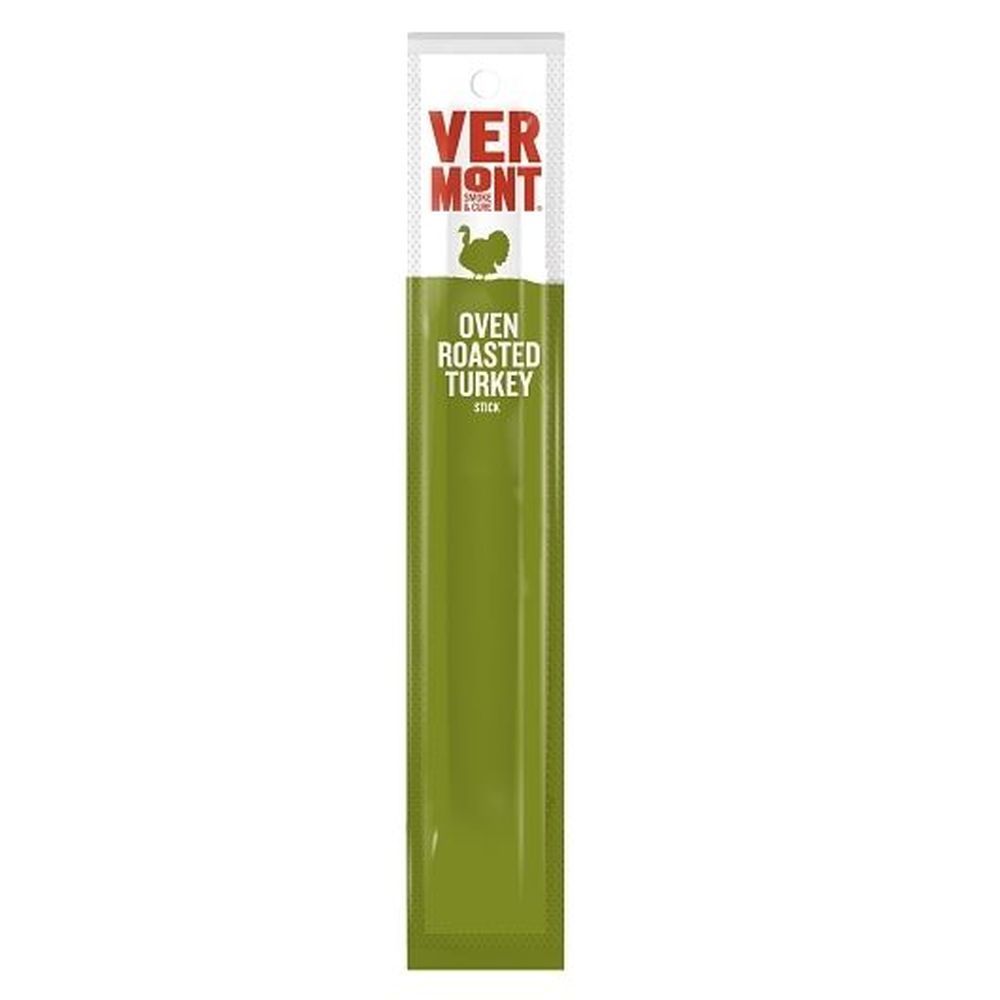 Vermont Smoke And Cure Oven Roasted Seasoned Turkey Sticks, 1 Ounce -- 48 Per Case