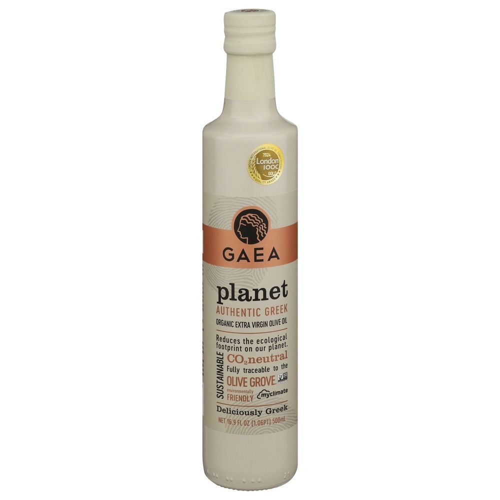Gaea Planet Organic Extra Virgin Olive Oil, 16.9 Fluid Ounce -- 6 Per Case