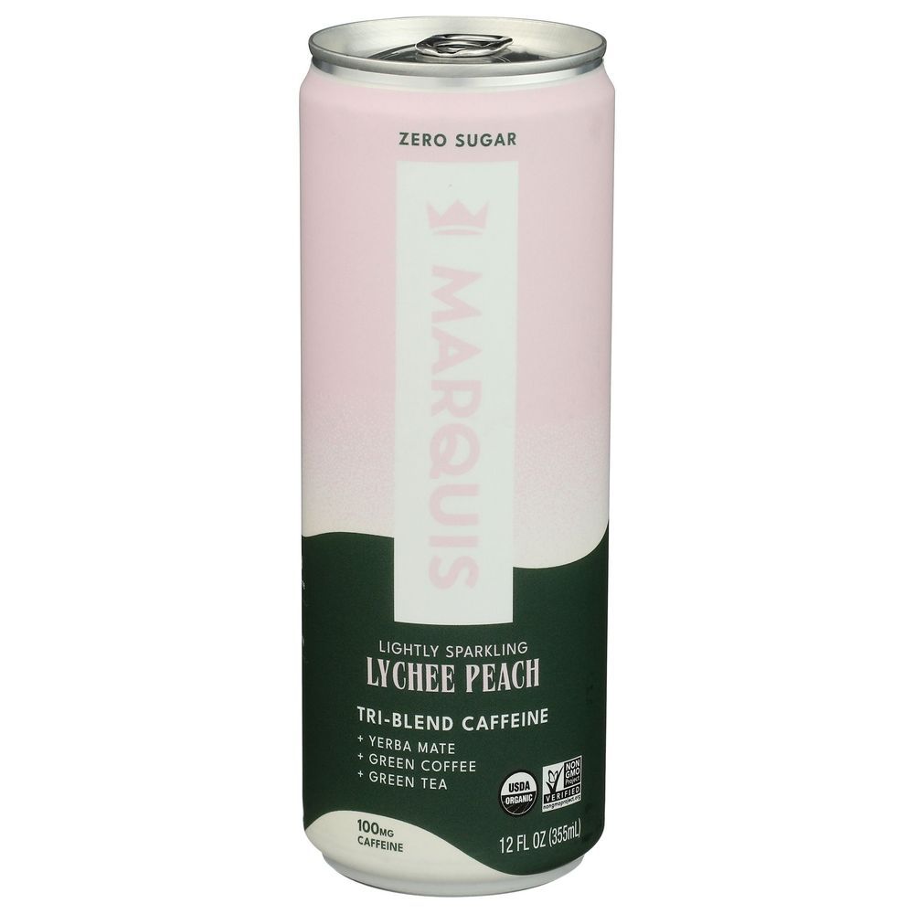 Marquis Lychee Peach Drink, 12 Fluid Ounce -- 12 Per Case