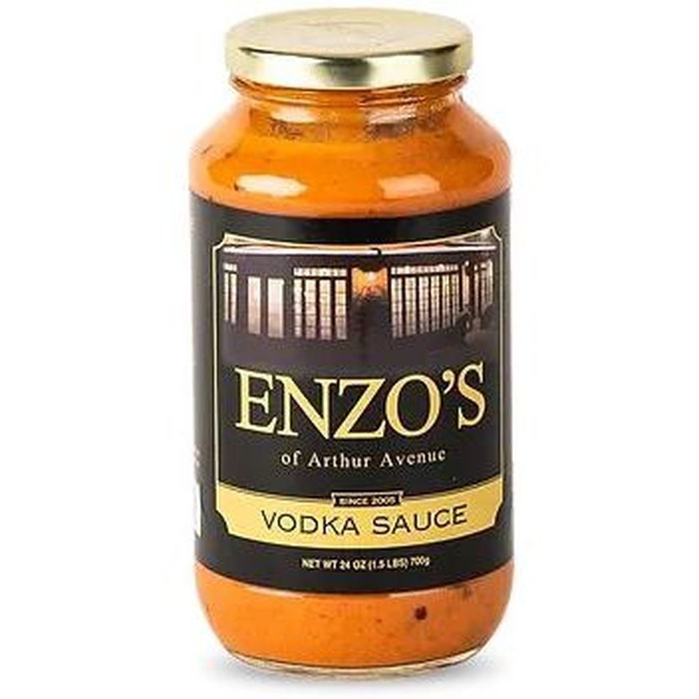 Enzos Of Arthur Avenue Vodka Pasta Sauce, 24 Ounce -- 12 Per Case