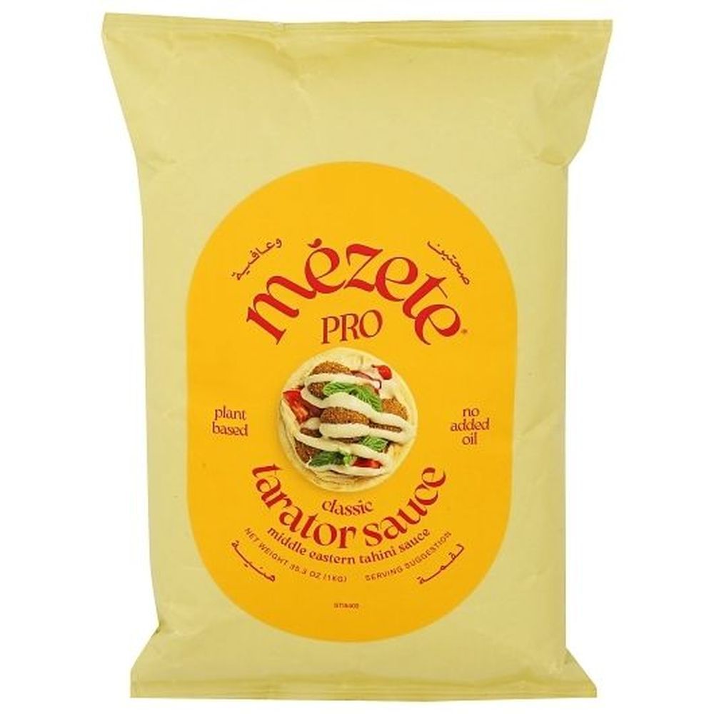Mezete Middle Eastern Classic Tarator Tahini Sauce, 35.3 Ounce -- 4 Per Case