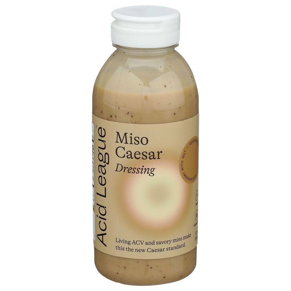 Acid League Miso Caesar Dressing, 12 Fluid Ounce -- 6 Per Case
