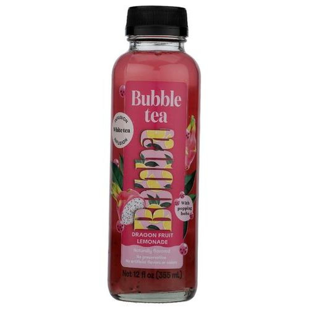 Bobba Dragon Fruit Lemonade Bubble Tea, 12 Fluid Ounce -- 6 Per Case