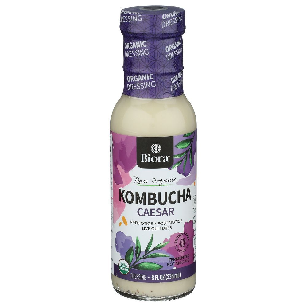 Biora Organic Kombucha Caesar Dressing, 8 Fluid Ounce -- 6 Per Case