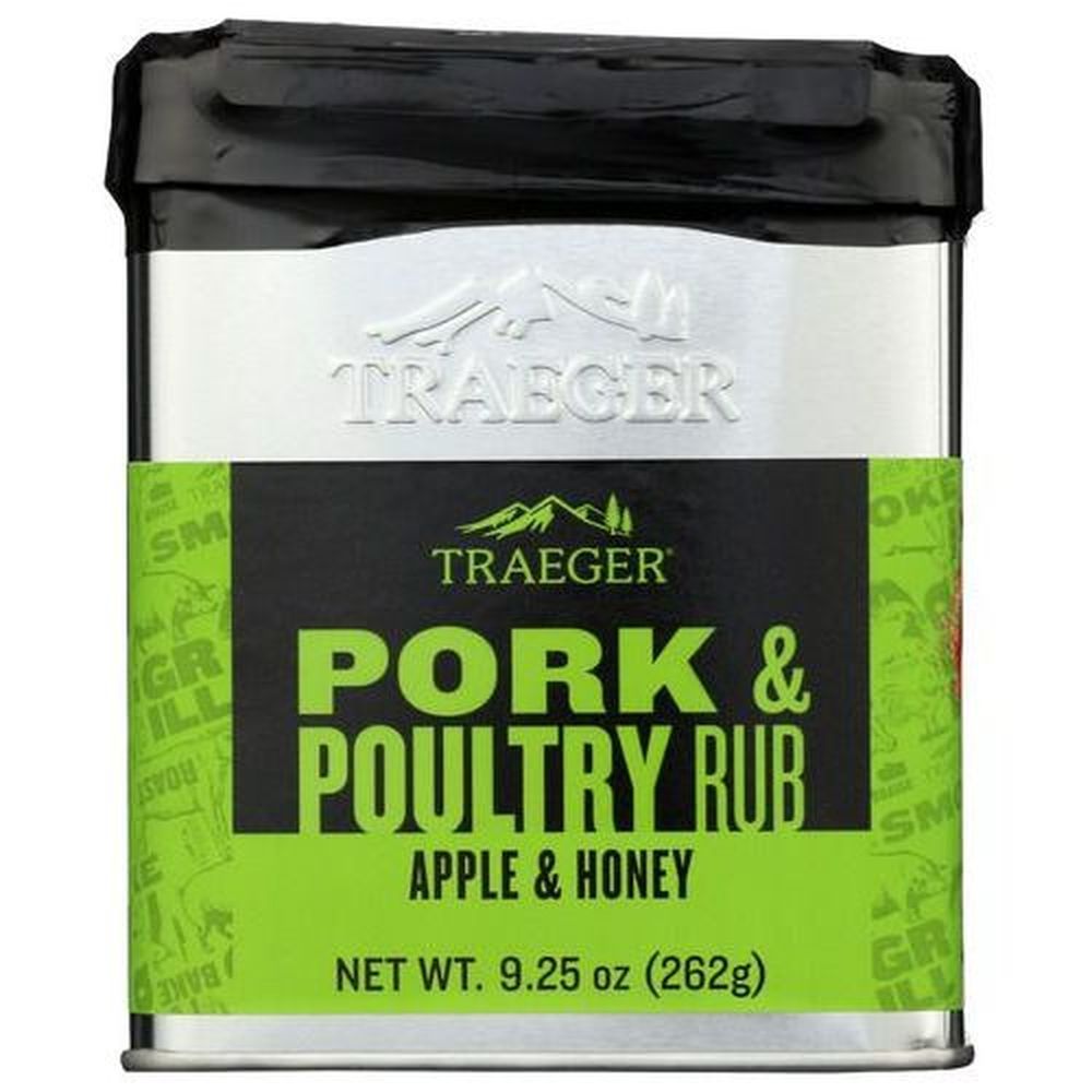 Traeger Apple Honey Pork And Poultry Rub, 9.25 Ounce -- 6 Per Case