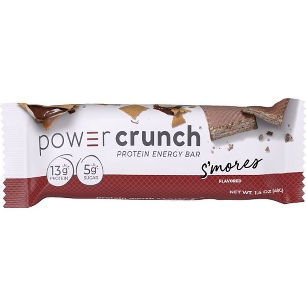 Power Crunch Original S'mores Protein Energy Bar, 1.4 Ounce -- 72 Per Case