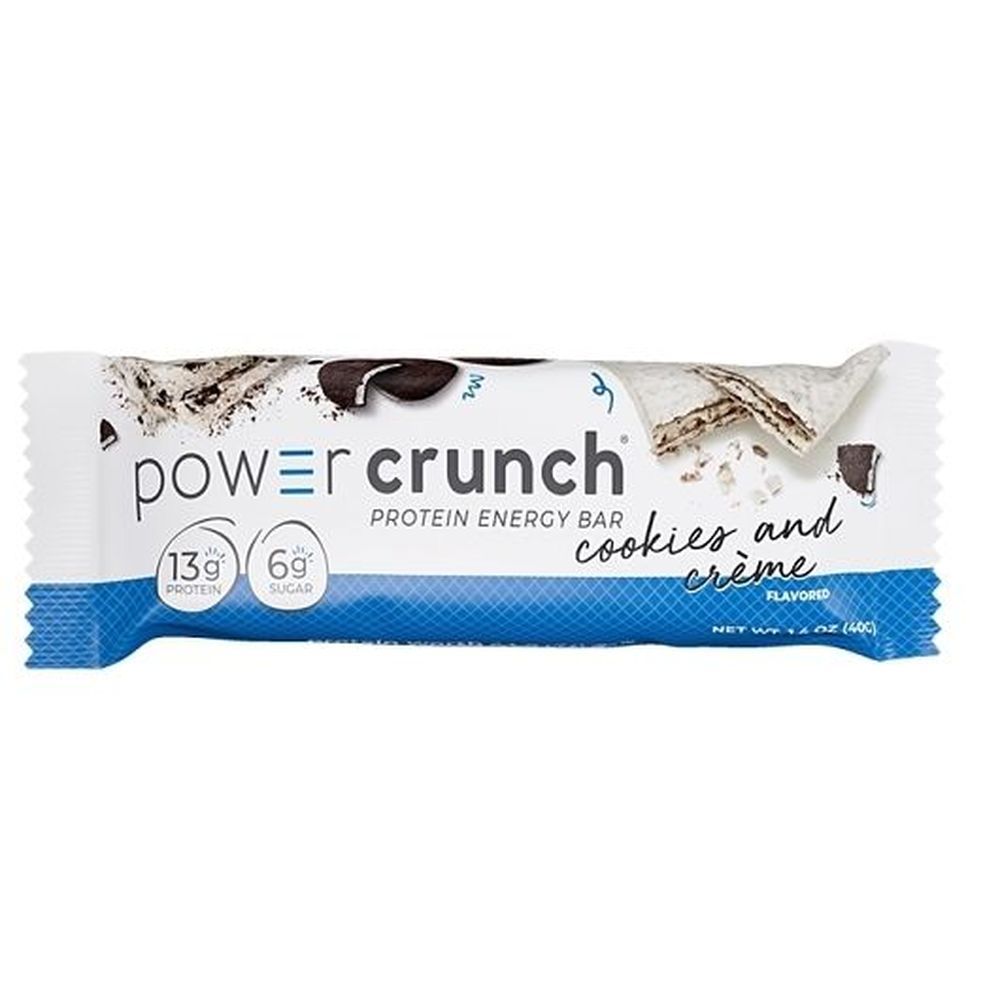 Power Crunch Original Cookies And Crème Protein Energy Bar, 1.4 Ounce -- 72 Per Case
