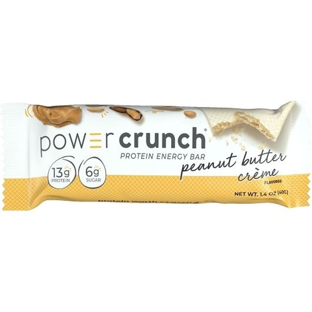 Power Crunch Original Peanut Butter Creme Protein Energy Bar, 1.4 Ounce -- 30 Per Case
