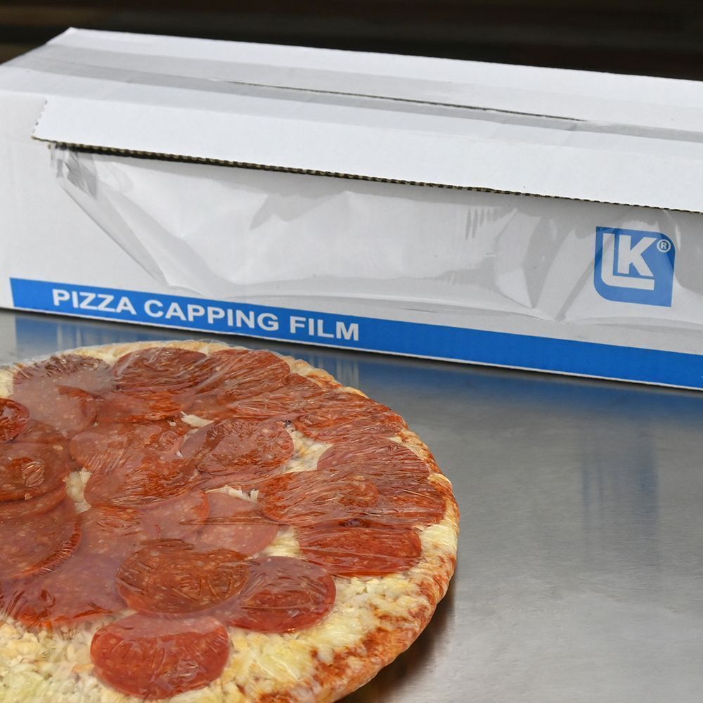 Elkay Plastics 30 X 30 Inch 0.6 Mil Polyolefin Pizza Capping Film, 500 Count