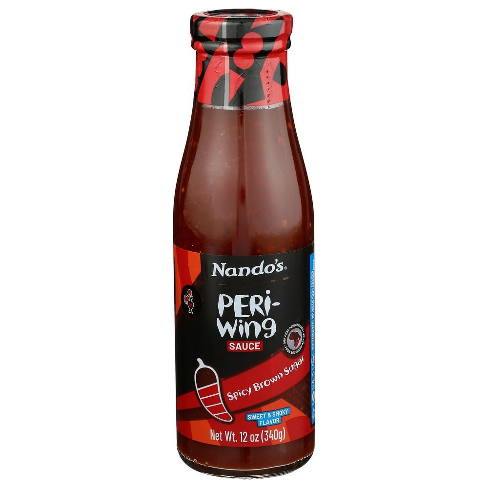 Nando's Spicy Brown Sugar Peri- Wing Sauce, 12 Ounce -- 6 Per Case