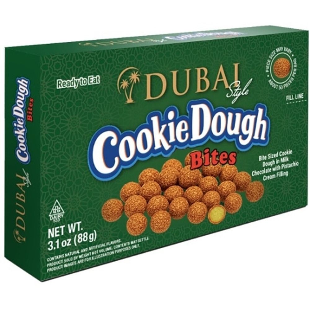 Cookie Dough Bites - Dubai Style, 3.1 Ounce -- 12 Per Case