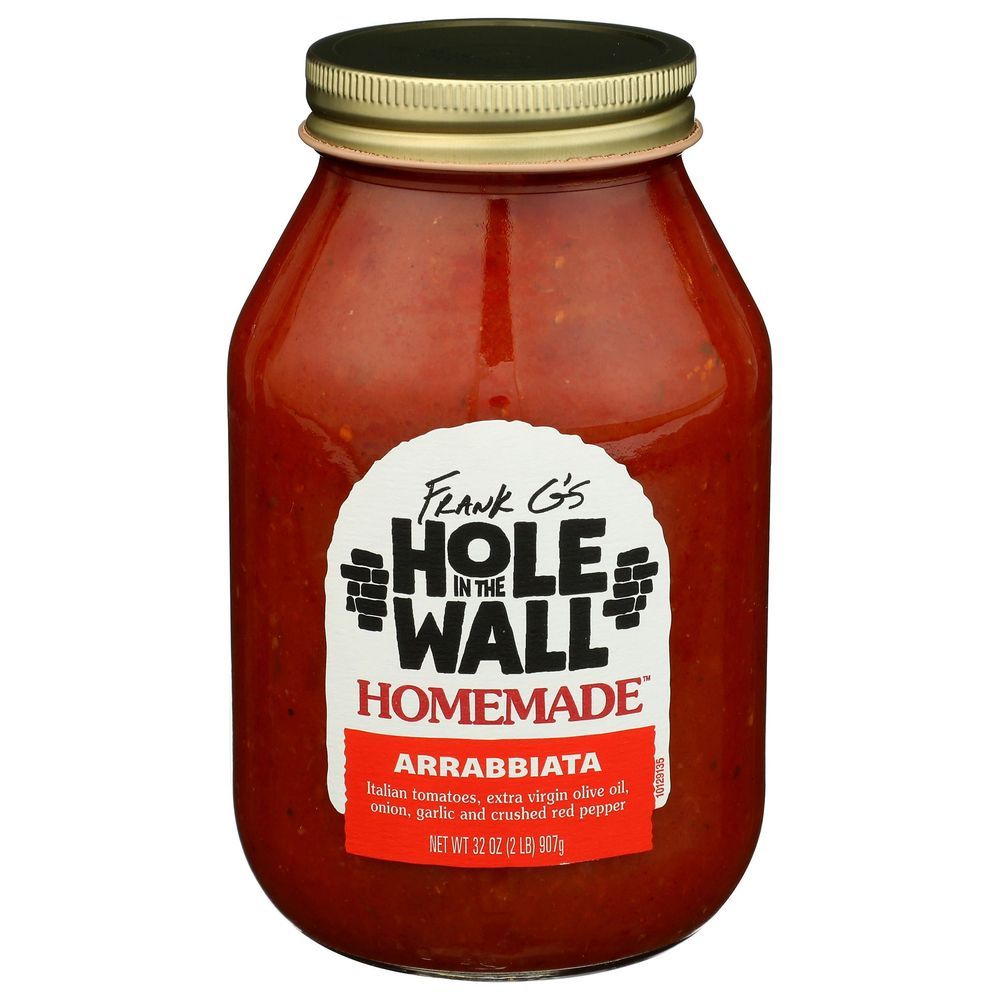 Hole In The Wall Homemade Arrabbiata Pasta Sauce, 32 Ounce -- 6 Per Case