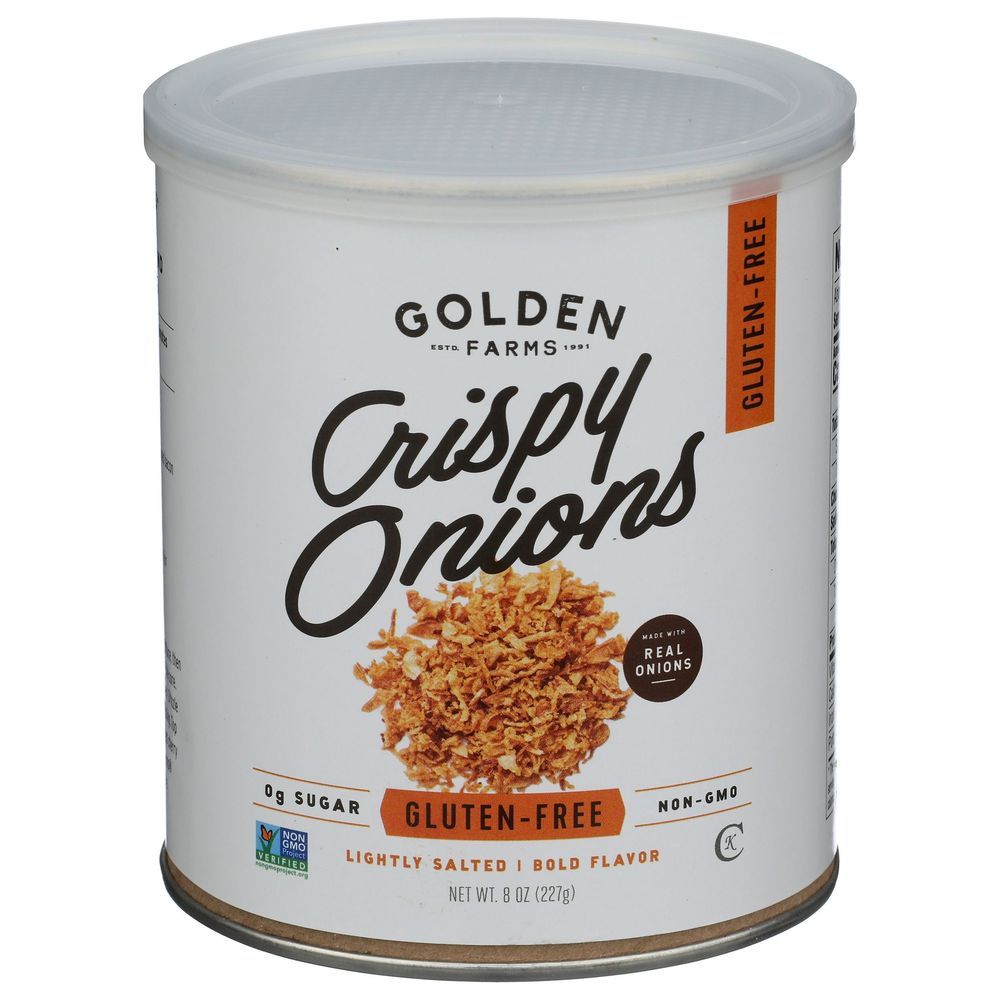 Golden Farms Gluten-free Fried Crispy Onions, 8 Ounce -- 12 Per Case
