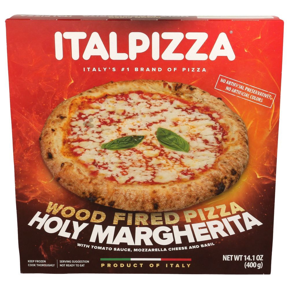 Italpizza Holy Margherita Wood Fired Pizza, 14.1 Ounce -- 10 Per Case