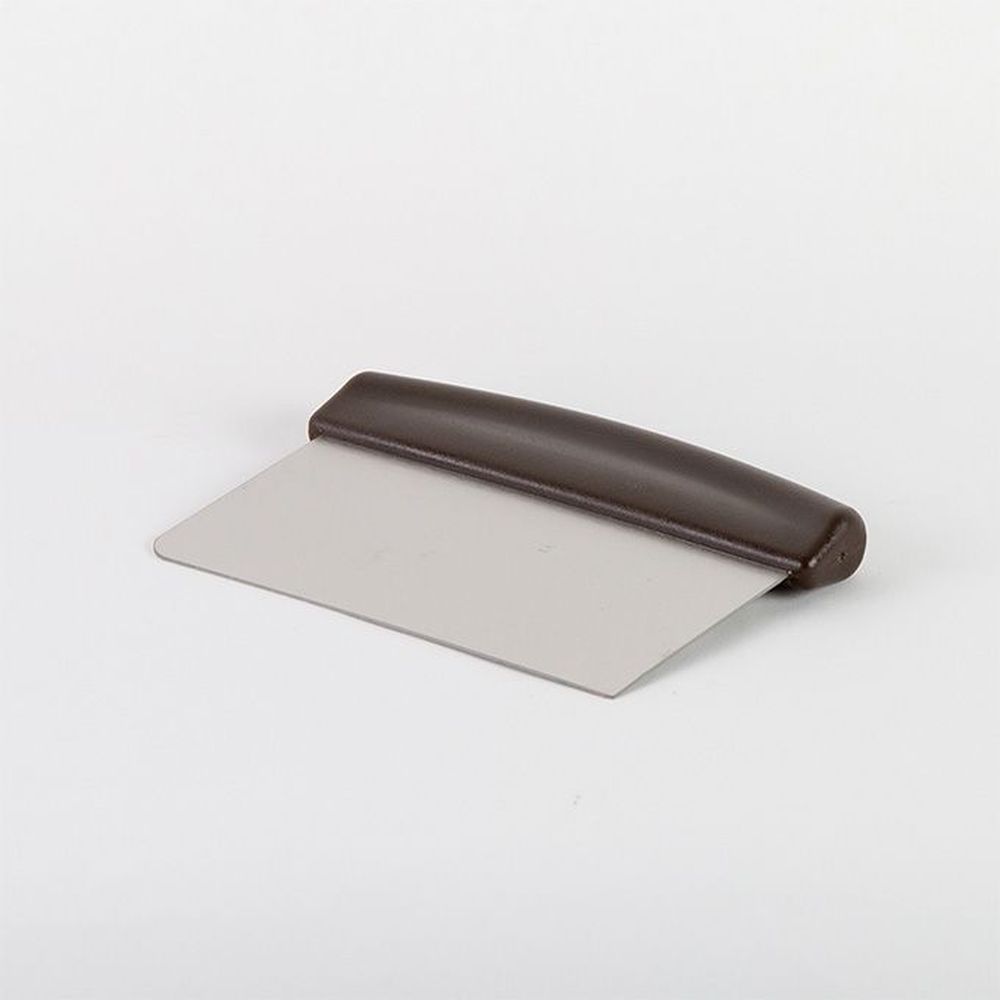 American Metalcraft Stainless Steel Dough Cutter/ Scraper With Plastic Handle, 6-3/8 X 4-1/2 Inch