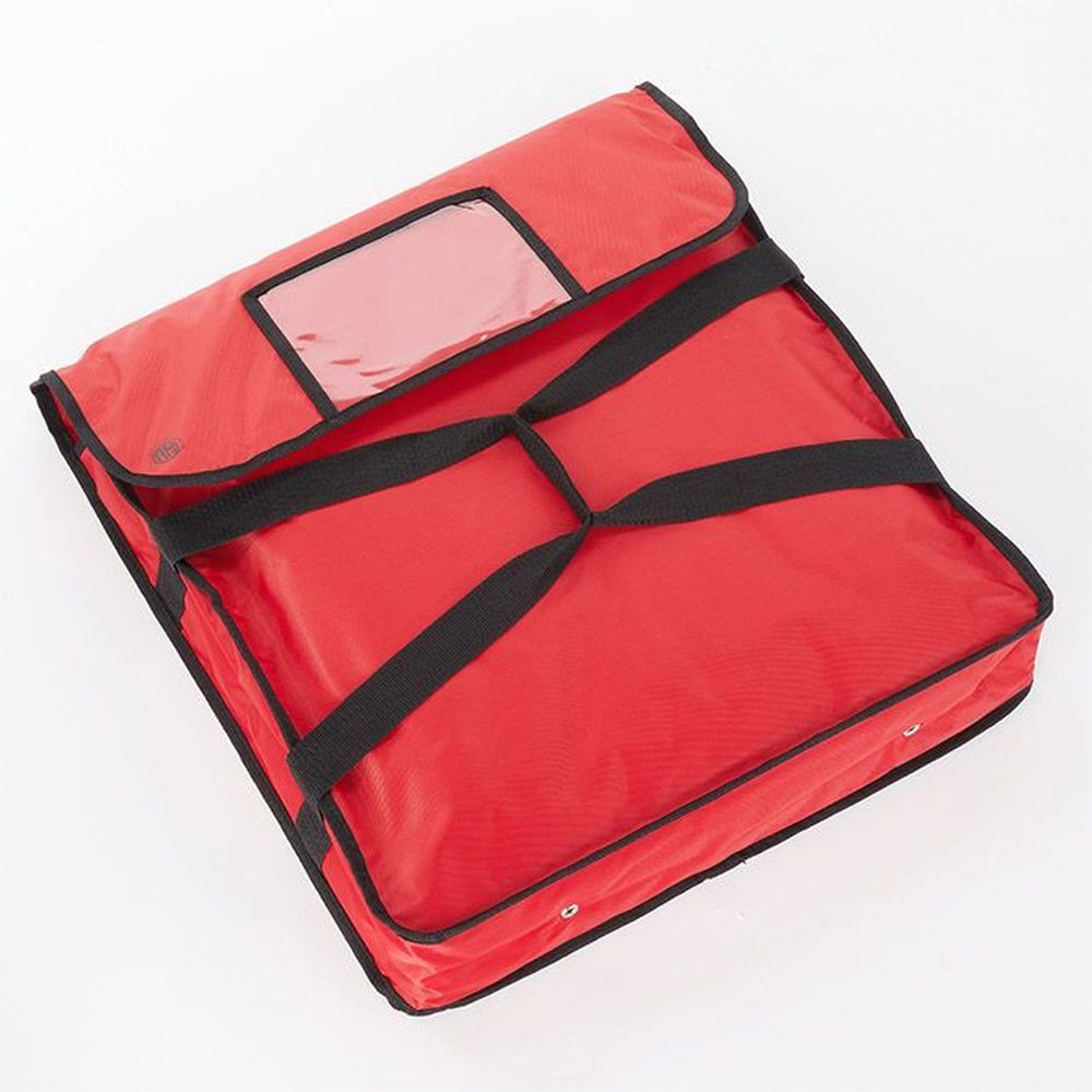 American Metalcraft Deluxe Pizza Delivery Bag - Holds Two 18 Inch Pizza Boxes, 20 X 20 X 5 Inch