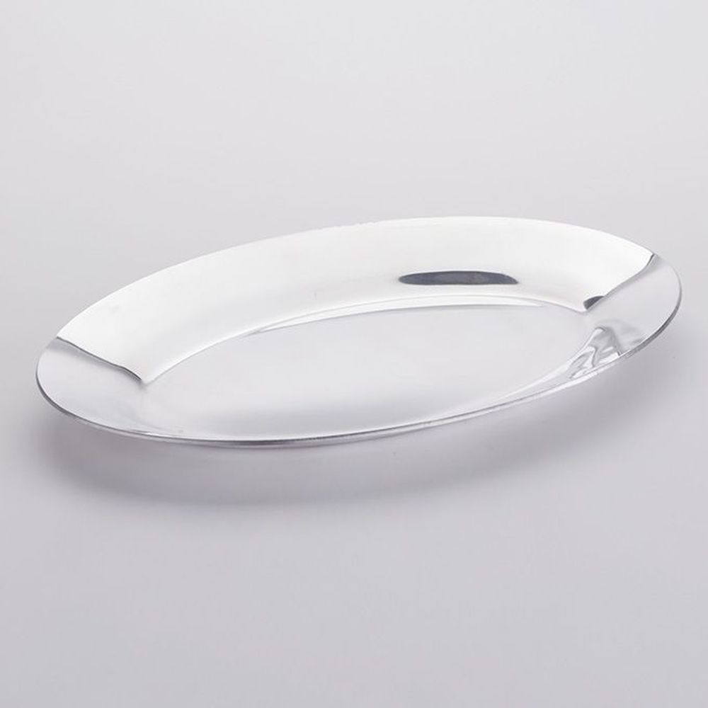American Metalcraft Aluminum Mirror Finish Sizzle Platter, 12.5 Inch X 9 Inch