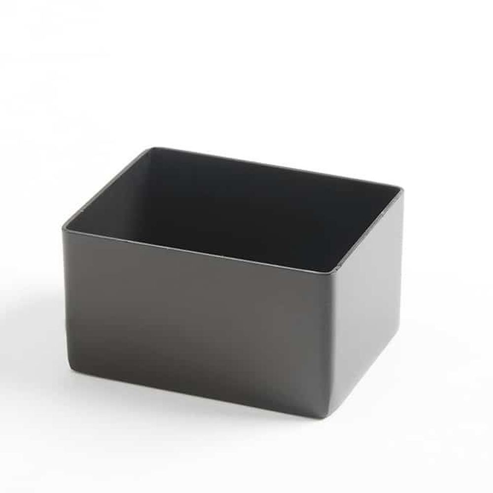 American Metalcraft Black Stainless Steel Rectangular Sugar Packet Holder, 2-3/4 X 2-1/2 X 1-3/4 Inch