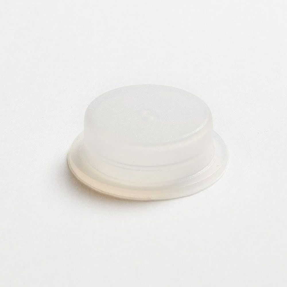 American Metalcraft Clear Silicone Plate Cover Plug, 7/8 Inch Dia. -- 12 Per Case