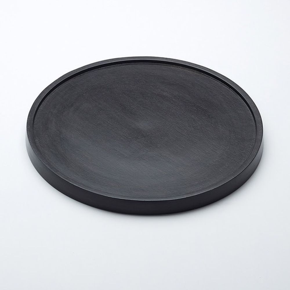 American Metalcraft Upton Collection Espresso Mango Wood Plate, 12 X 12 X 3/4 Inch