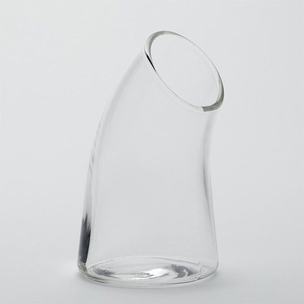 American Metalcraft Swan Collection Clear 4 Ounce Sugar Glass, 1-3/4 Inch Dia. X 4-3/8 Inch Height