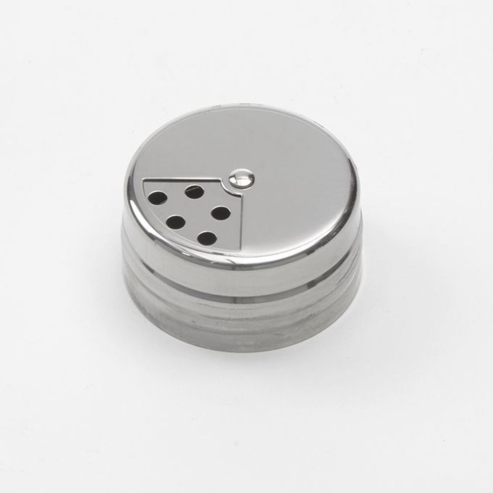 American Metalcraft Stainless Steel Adjustable Dial Replacement Shaker Top Only, 2 Inch Dia. X 1 Inch Height