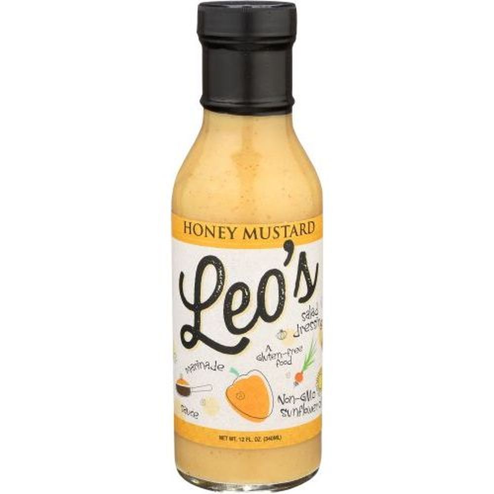Leo's Honey Mustard Dressing, 12 Ounce -- 6 Per Case