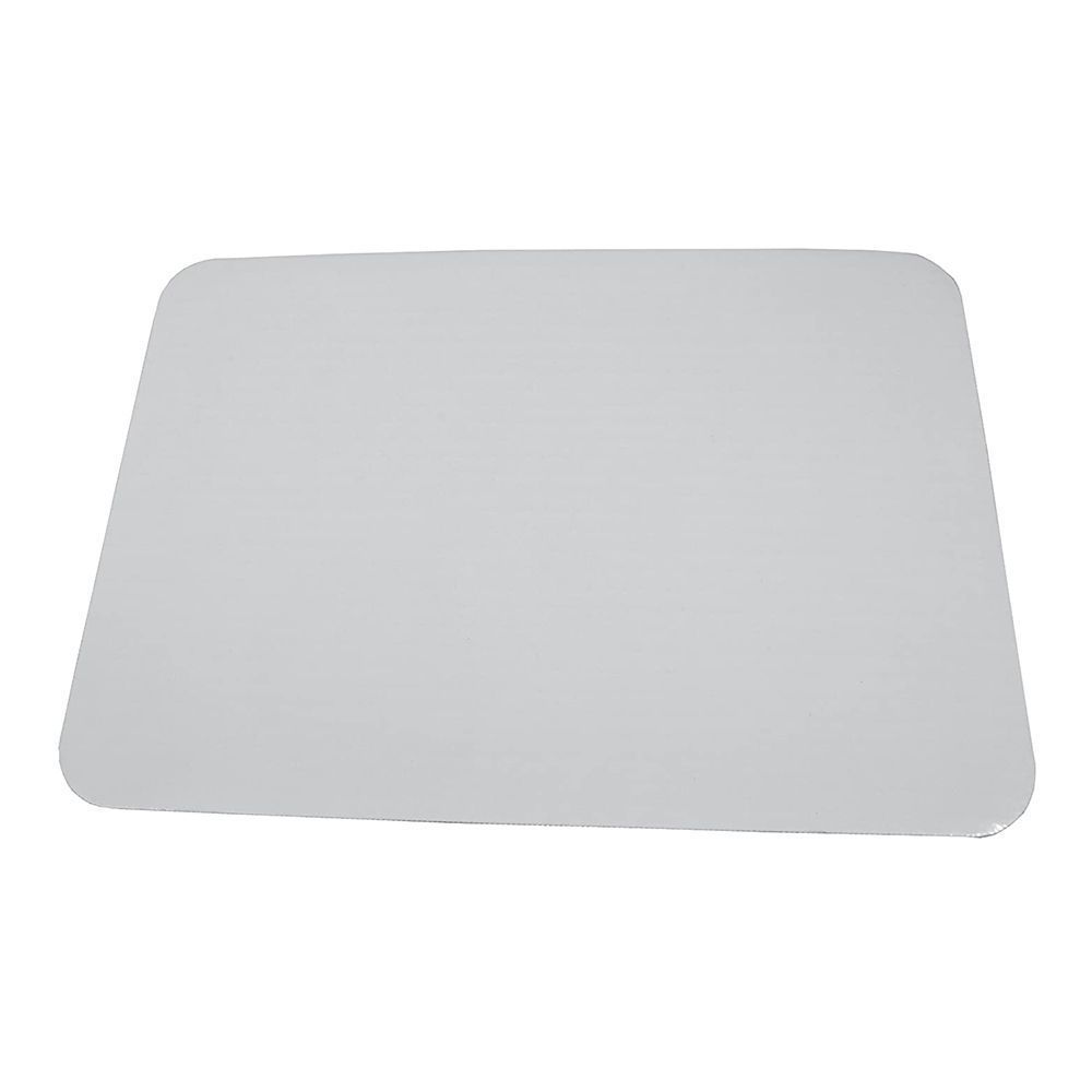 Southern Champion Tray Bright White Corrugated Single Wall Greaseproof Cardboard Rectangular Cake Pad, 14 X 10 Inch -- 100 Per Case