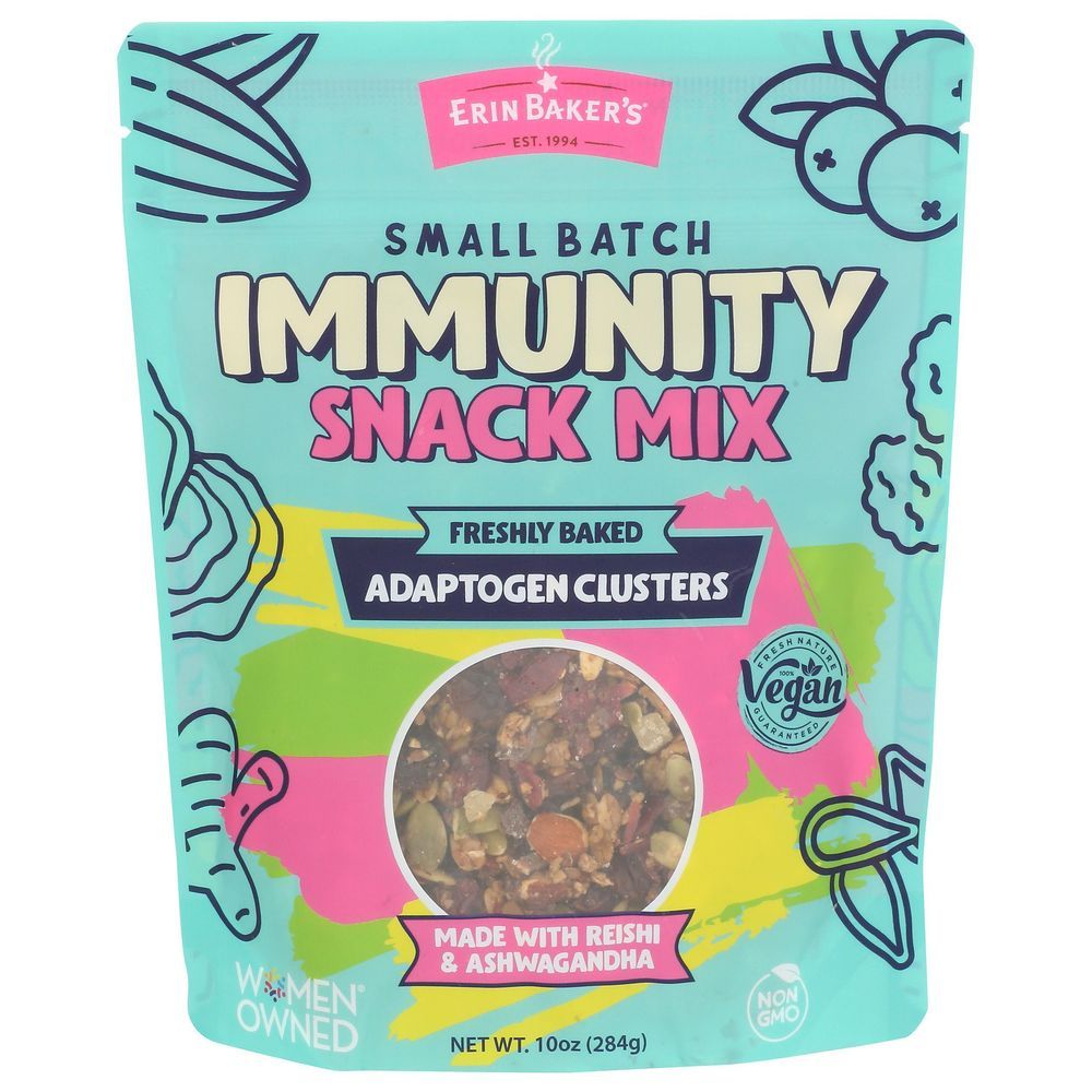 Erin Bakers Immunity Snack Mix, 10 Ounce -- 8 Per Case