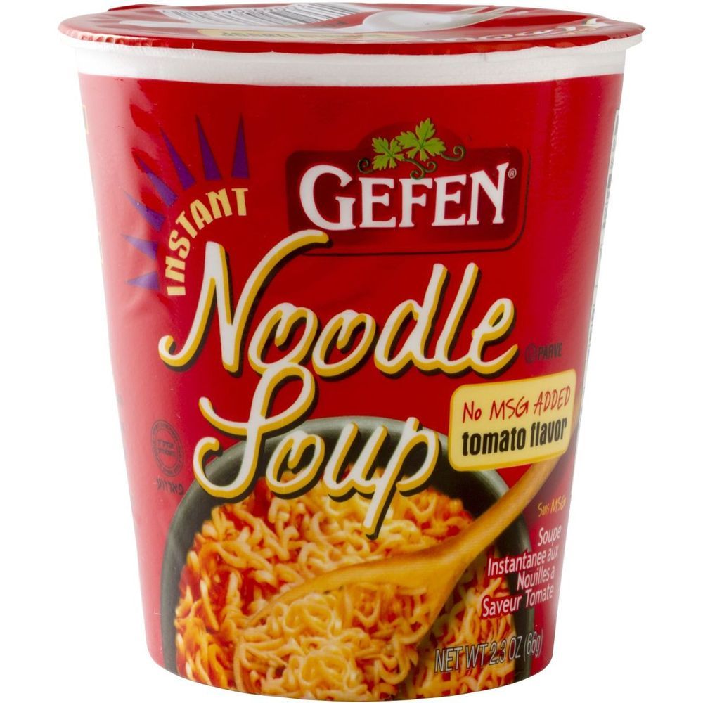 Gefen No Msg Instant Tomato Noodle Soup, 2.3 Ounce -- 12 Per Case