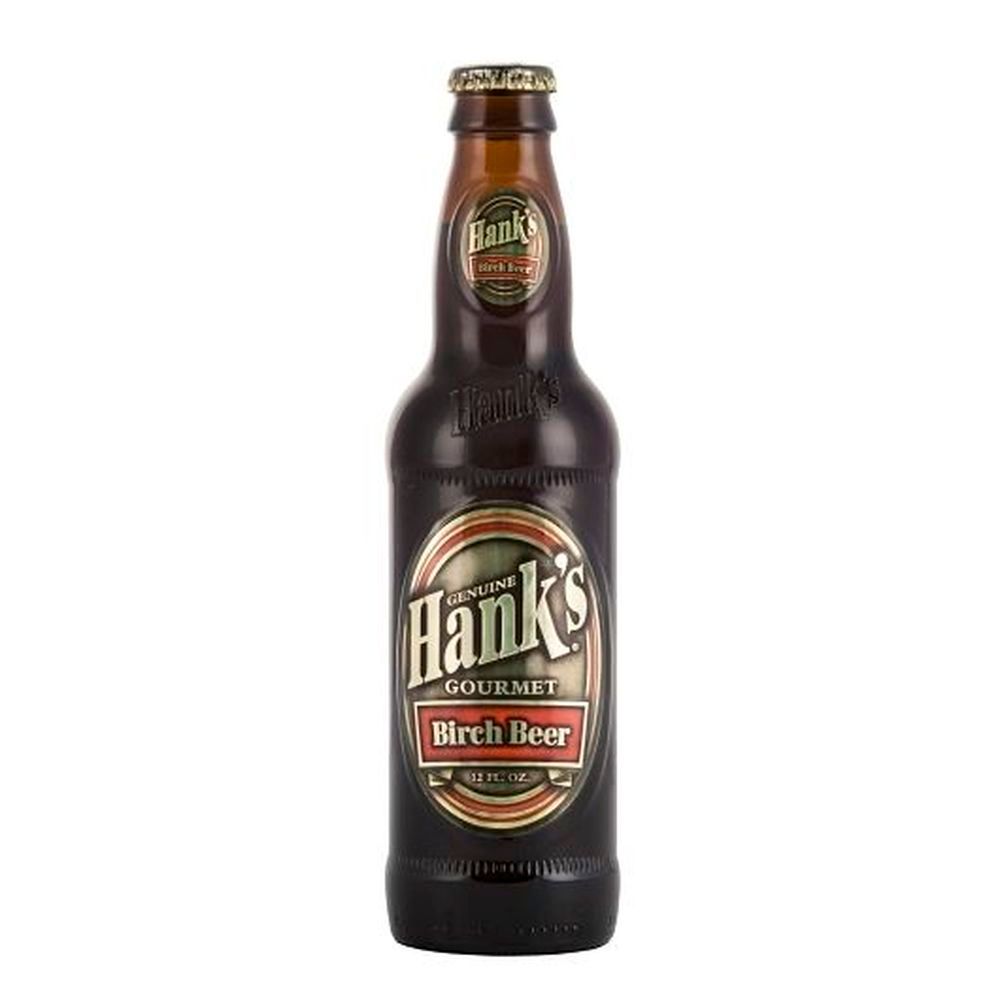 Hank's Gourmet Birch Beer Soda, 12 Fluid Ounce -- 24 Per Case