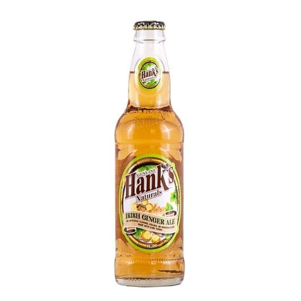 Hank's Naturals Irish Ginger Ale Soda, 12 Fluid Ounce -- 24 Per Case