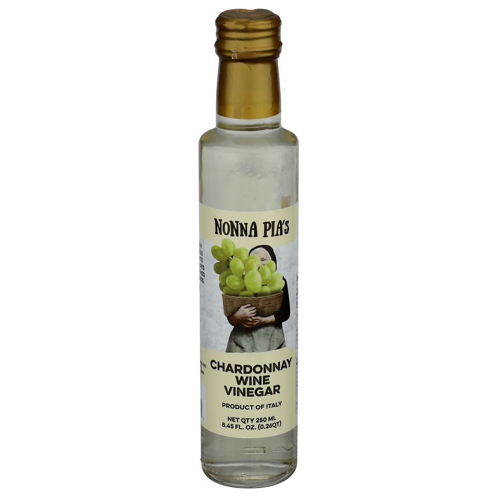 Nonna Pia's Chardonnay Wine Vinegar, 8.45 Fluid Ounce -- 6 Per Case