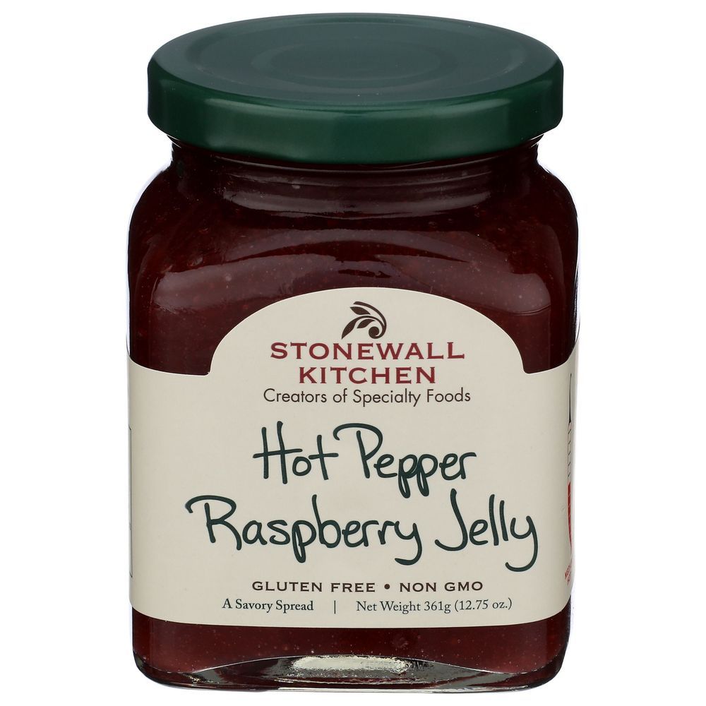 Stonewall Kitchen Hot Pepper Raspberry Jelly, 12.75 Ounce -- 12 Per Case