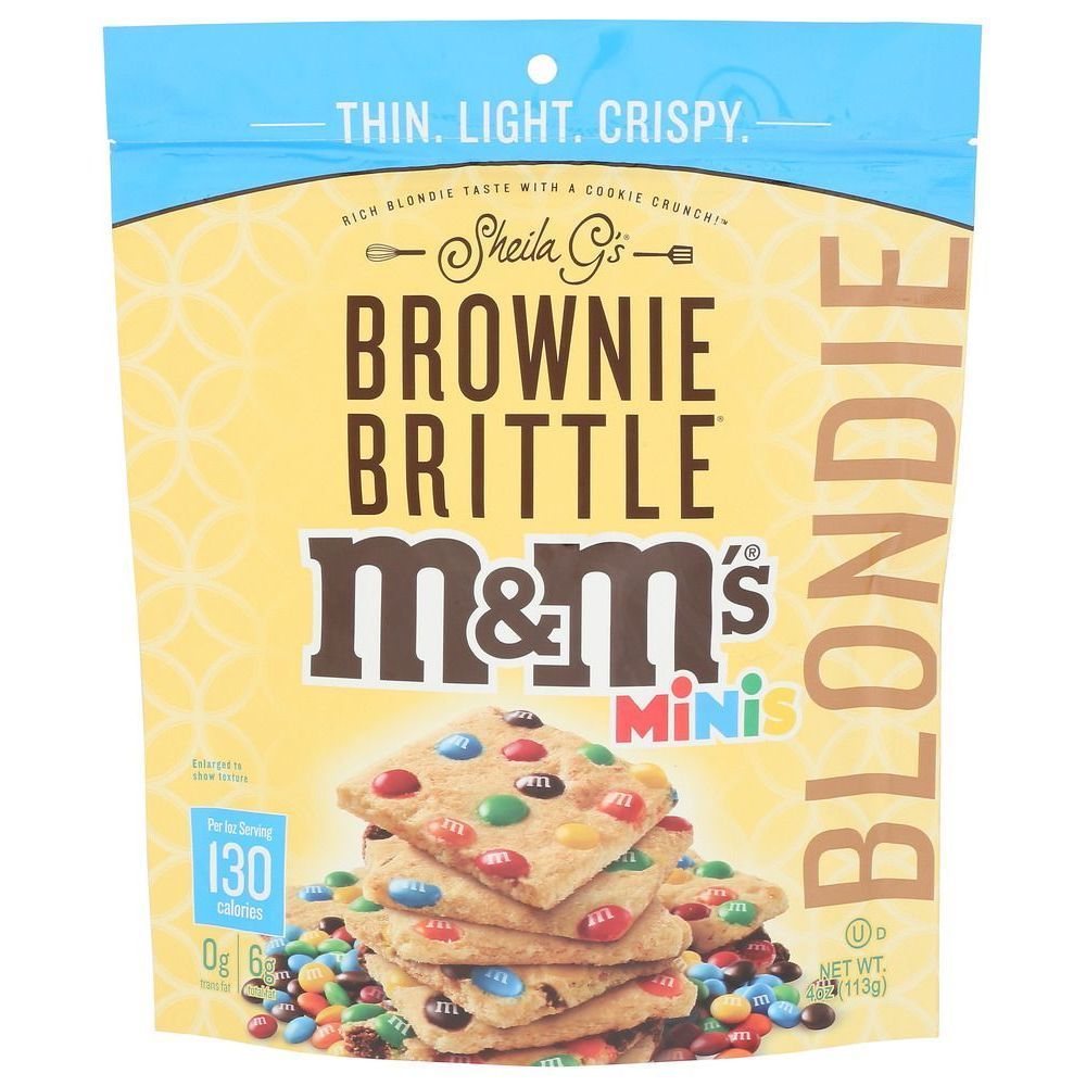 Brownie Brittle M&m's Minis Blondie, 4 Ounce -- 6 Per Case