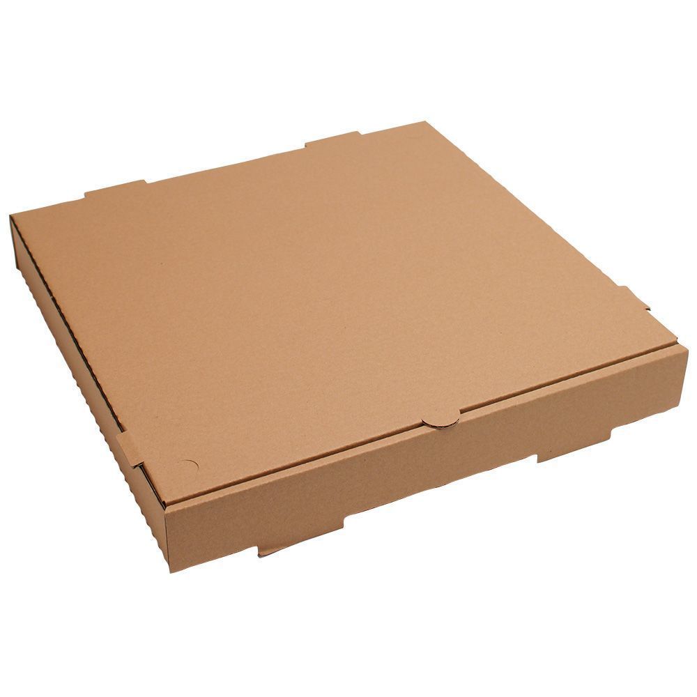 Arvco Kraft/kraft B Flute Pizza Box, 14 Inch -- 50 Per Case
