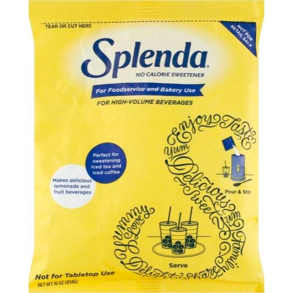 Splenda No Calorie Sweetener Pouch, 16 Ounce -- 12 Per Case
