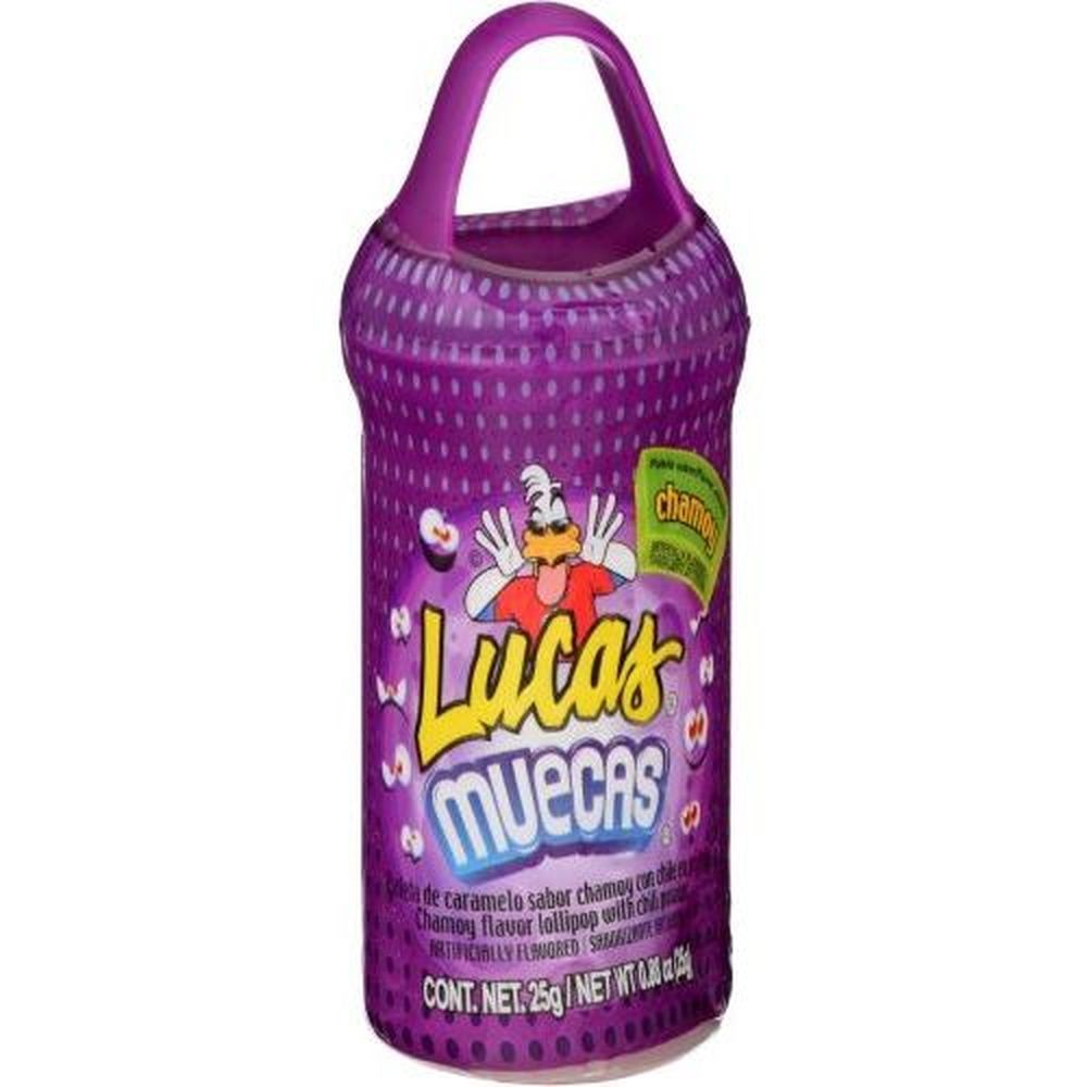 Lucas Muecas Chamoy Lollipops, 0.88 Ounce -- 10 Per Case