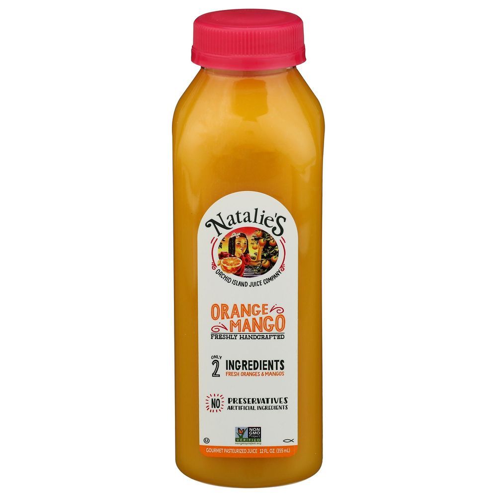 Natalie's Orchid Island Orange Mango Juice, 12 Fluid Ounce -- 6 Per Case
