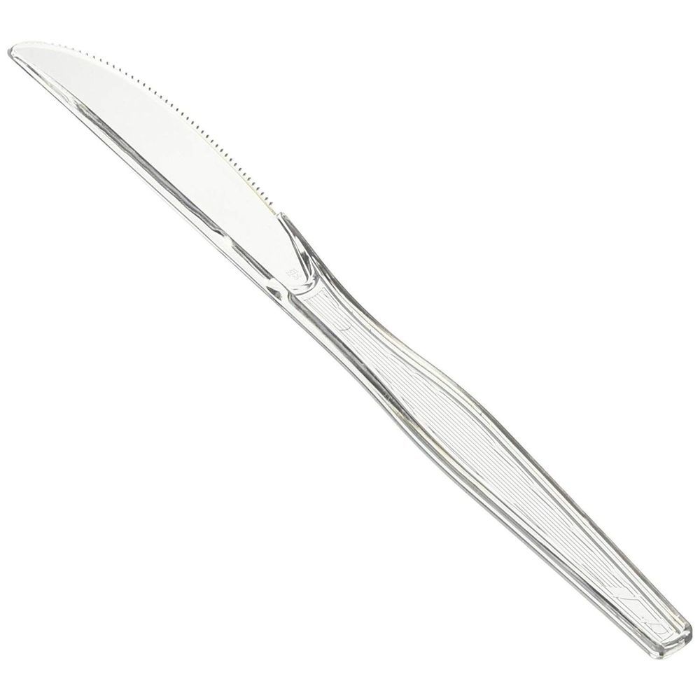 Wna King Packaging Clear Polystyrene Extra Heavy Weight Knife -- 1000 Per Case