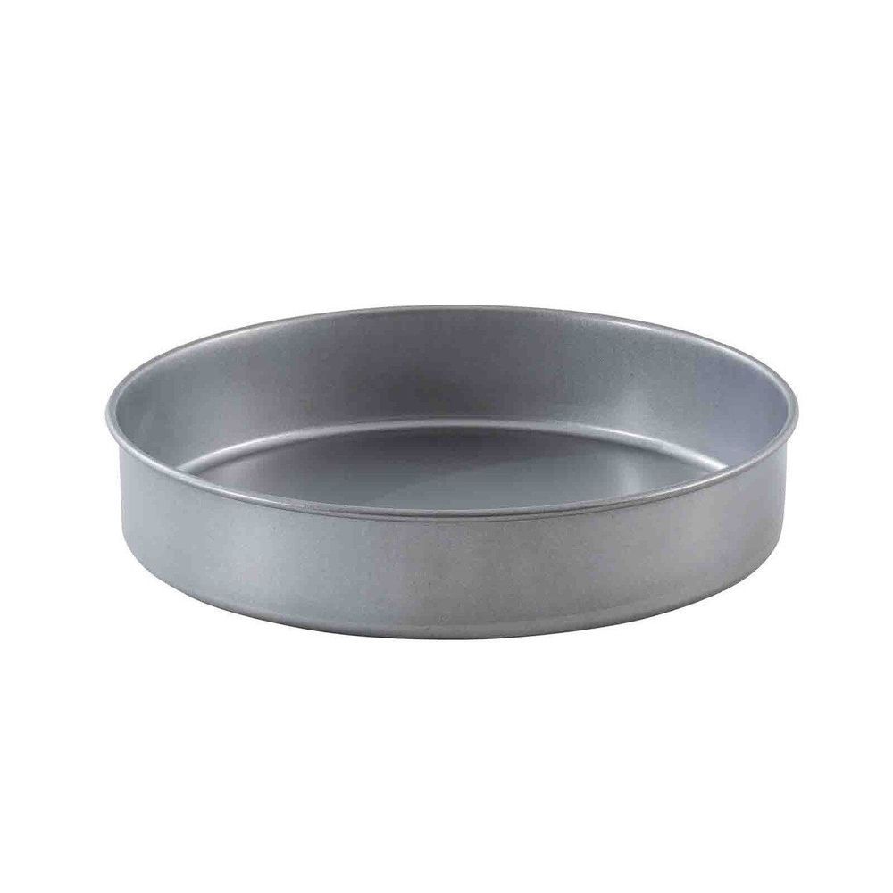Tablecraft Aluminized Steel With Non-stick Silicone Glaze Cake Pan, 10 X 10 X 2 Inch