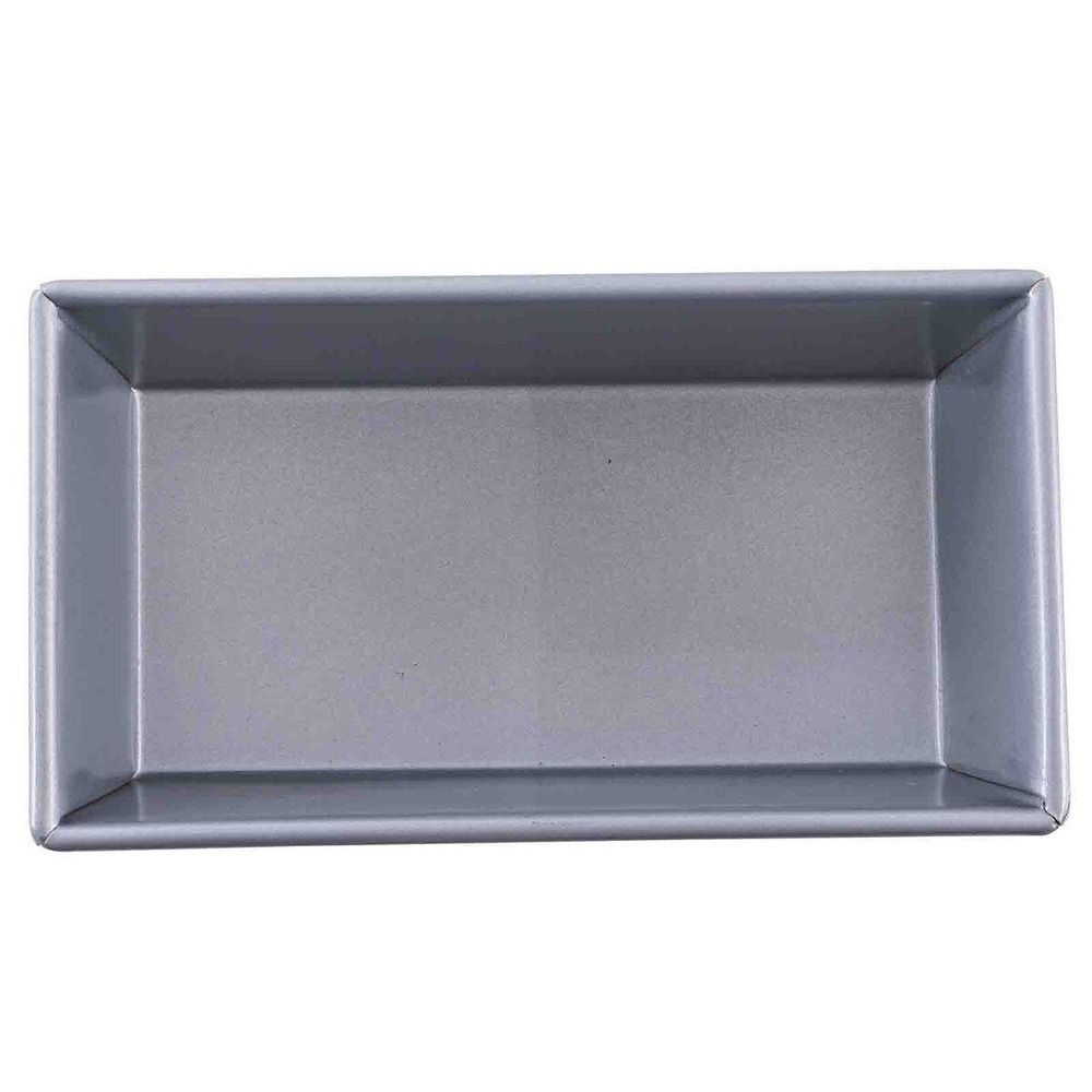 Tablecraft Aluminized Steel 10.5 Inch Loaf Bread Pan, 1.5 Pound Capacity