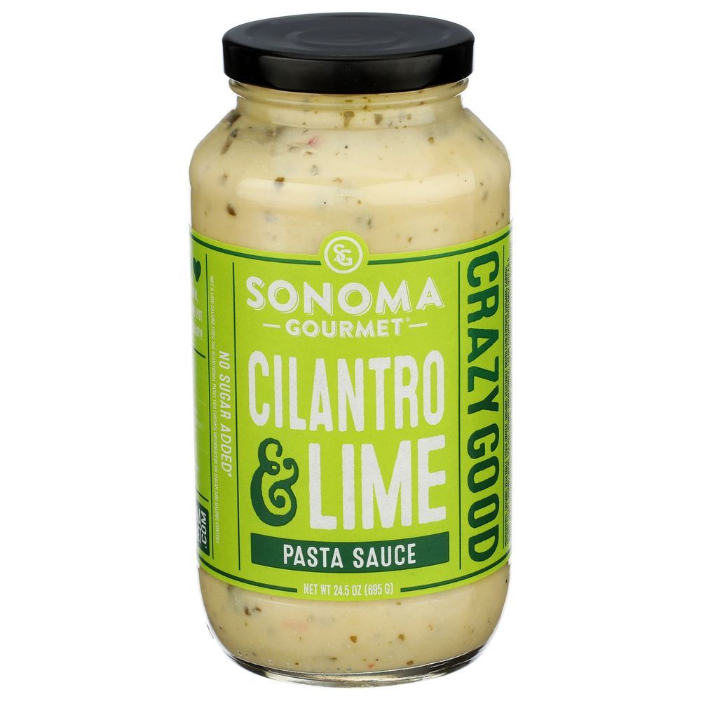 Sonoma Gourmet Cilantro Lime Pasta Sauce, 24.5 Ounce -- 6 Per Case