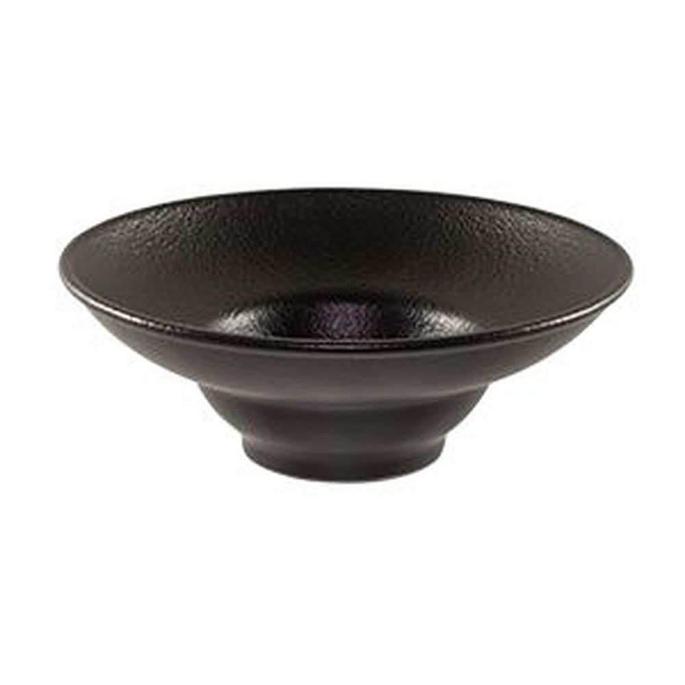 Orbit Black Porcelain 8.75 Ounce Tempo Gourmet Bowl, 12 Count -- 2 Per Case